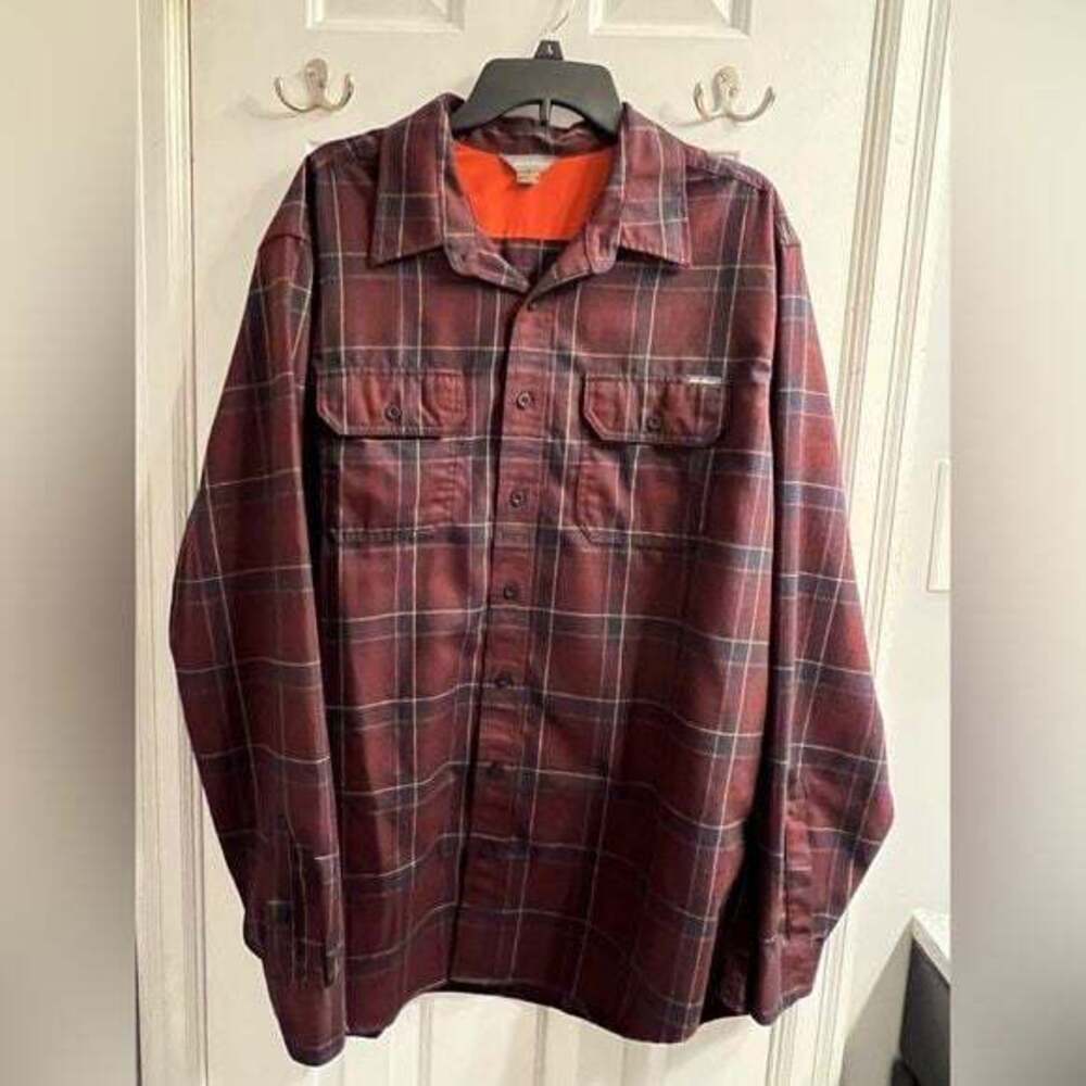 Eddie Bauer Men’s Tall XL Flannel Button-Down Shirt